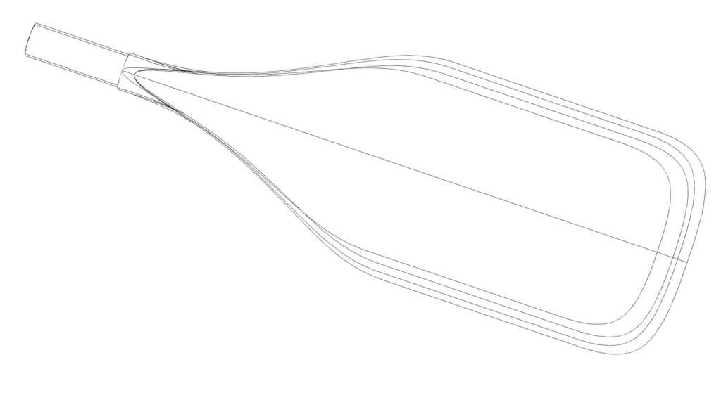 SUP paddle shapes, sup paddle design, hydro race paddle, sup paddle, standup paddle, carbon paddle
