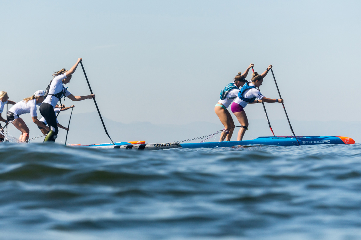 fiona wylde, sup racing, sup racer, fastest paddler, water women, starboard, euro tour, black project tiger paddleboard fin, carbon fin 