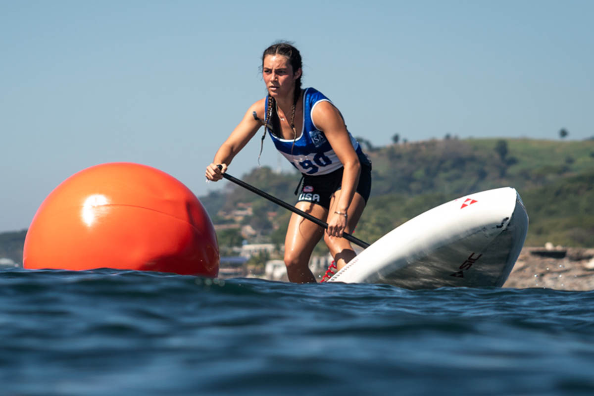 SUP Junior World Champion - Jade Howson - Sonic fin upgrade for SIC Maui RS