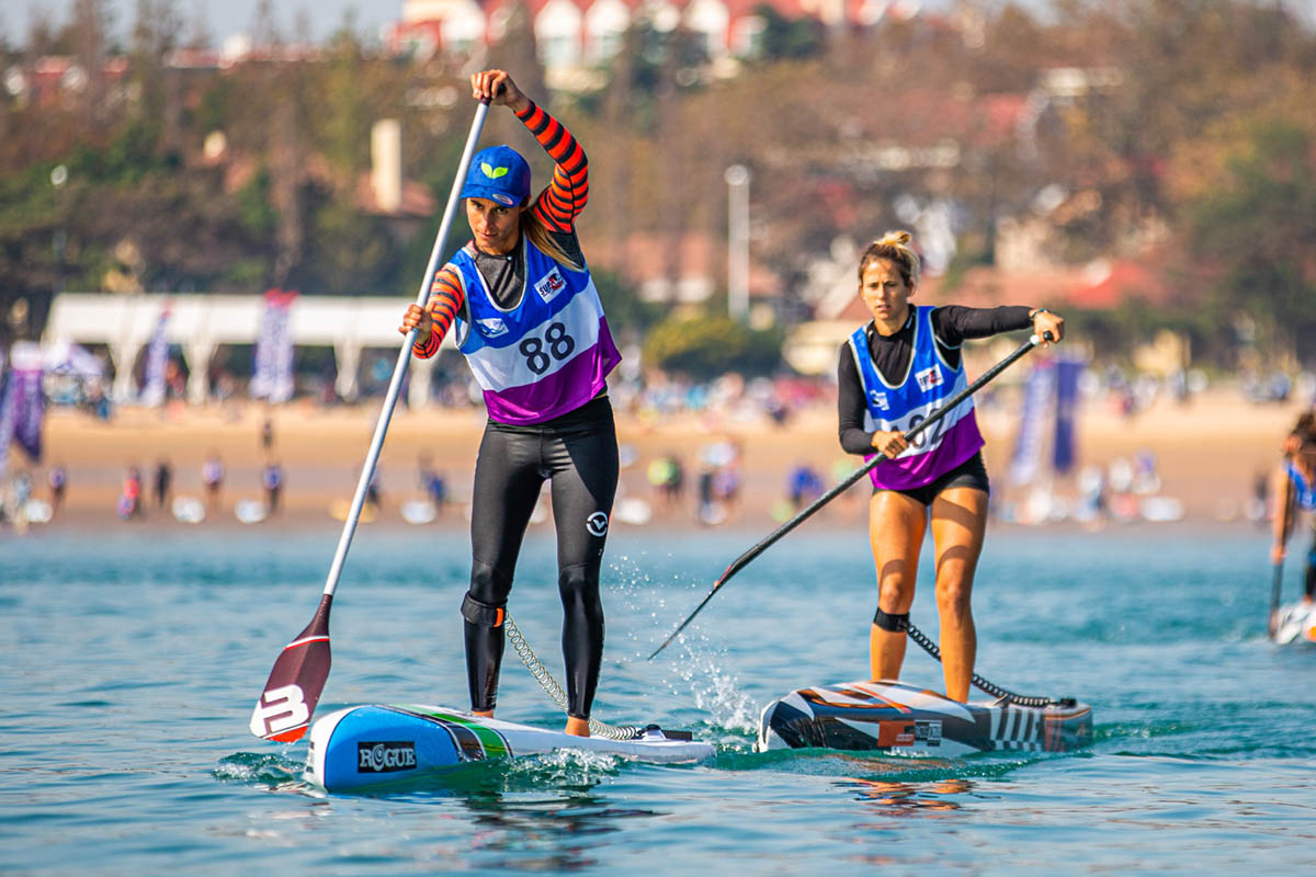 SUP World Champion - Olivia Piana - fastest sup fins and carbon paddles