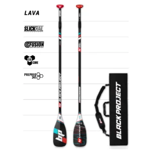 Lava 3-Piece Travel SUP Paddle | BLACK PROJECT SUP