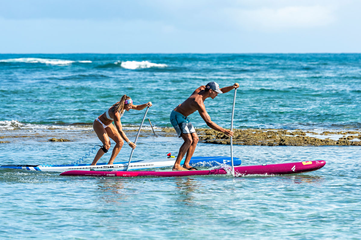SUP Paddle Length Guide BLACK PROJECT