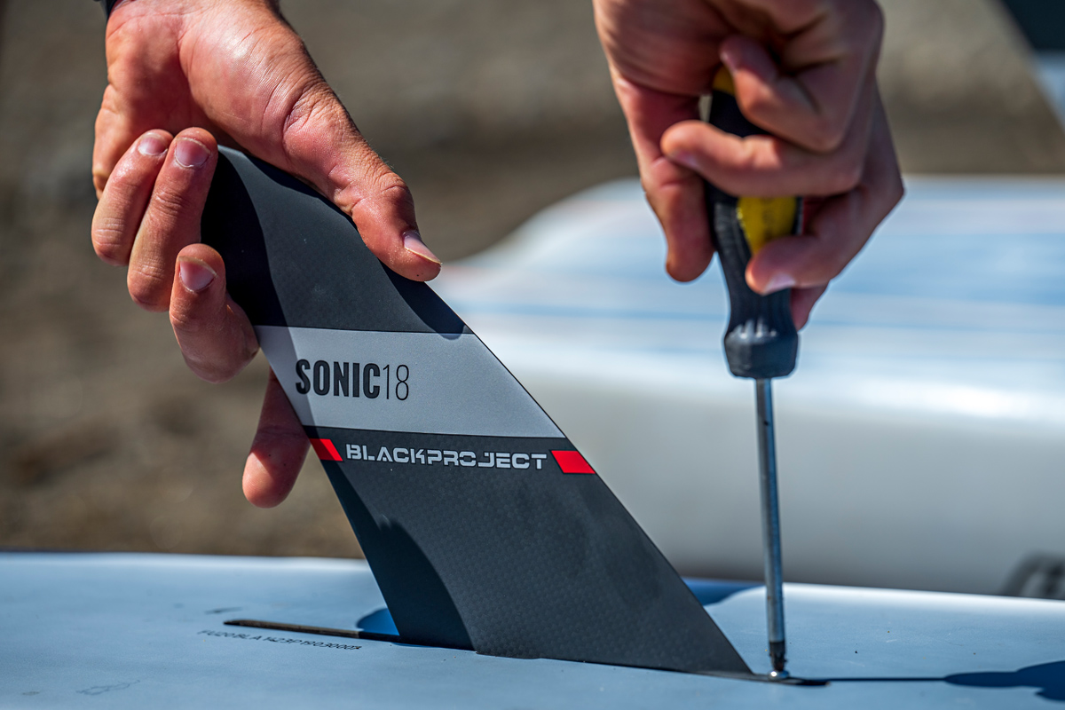 Sonic v2 SUP fin from Black Project