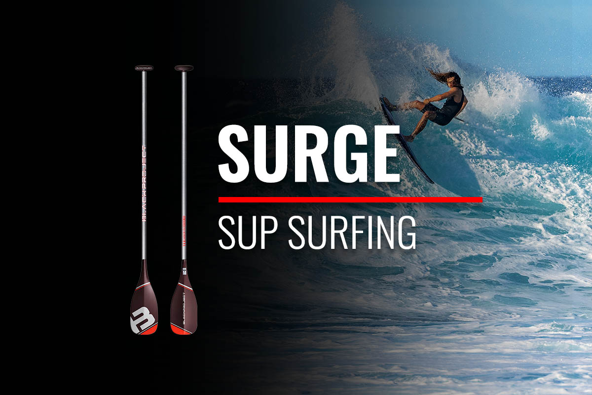 Surge SUP Surfing Paddle | BLACK PROJECT SUP