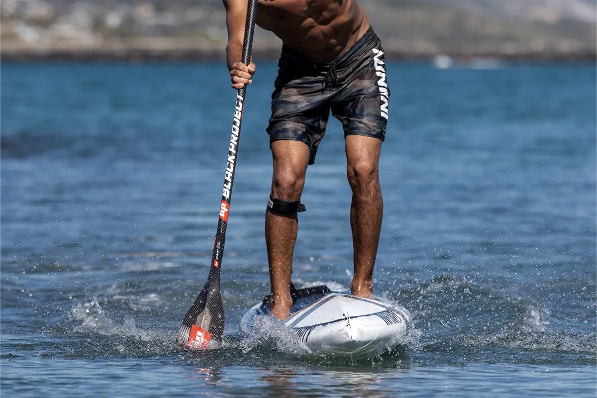 Hydro SprintX, SUP racing paddle, sup paddle, carbon paddle, fastest sup paddle, best sup paddle, best paddle for sprinting, sprint racing, world championship winning paddle, Seychelle Webster, what paddle does Seychelle Webster use, React+ Technology, Black Project, Black Project SUP.