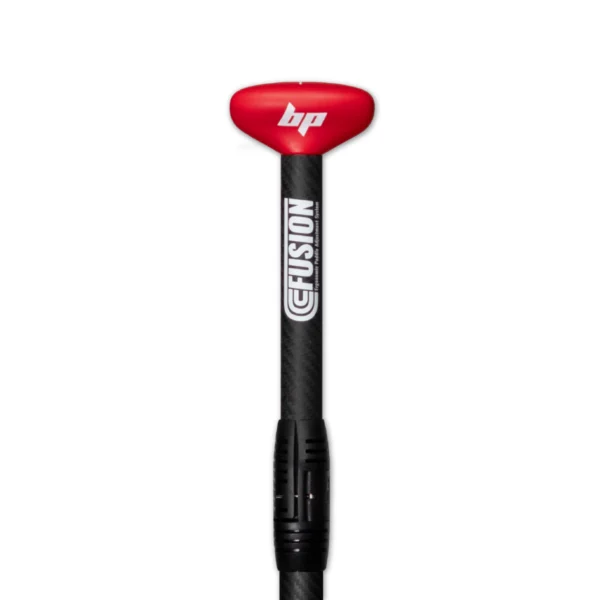 Red PowerGrip with FUSION adjustment system and Slick Rail Technology by Black Project.