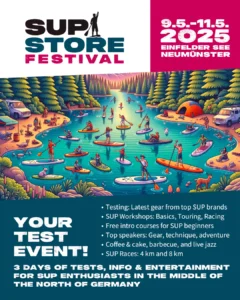 Synergy Tour Germany - Sup paddle and fin demo weekend.