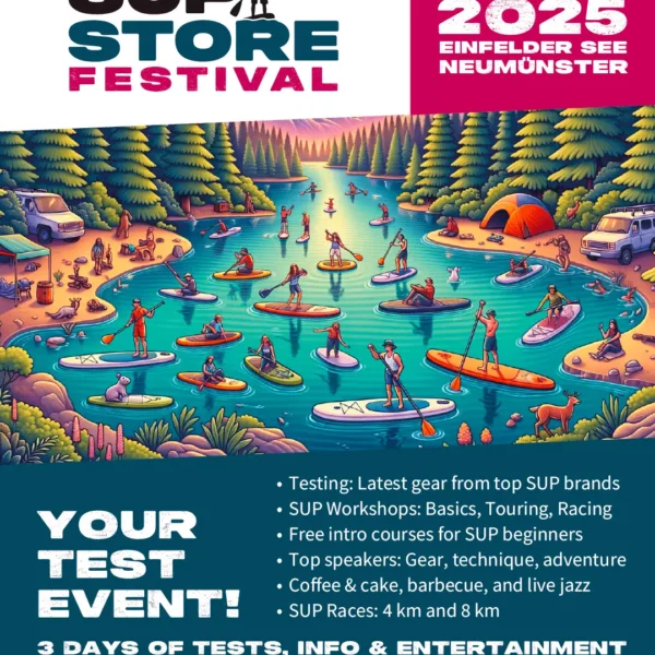 Synergy Tour Germany - Sup paddle and fin demo weekend.