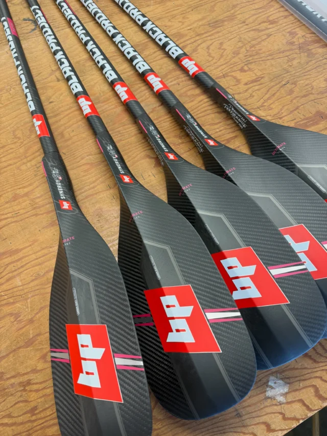 SUP Racing Paddle | Hydro SynergyX | BLACK PROJECT SUP